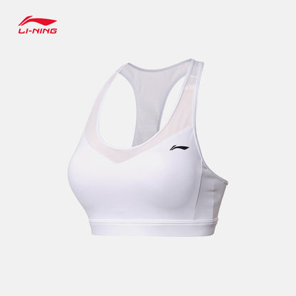 Klassischer Sport-BH weiß, Medium Support - AUBN036-3