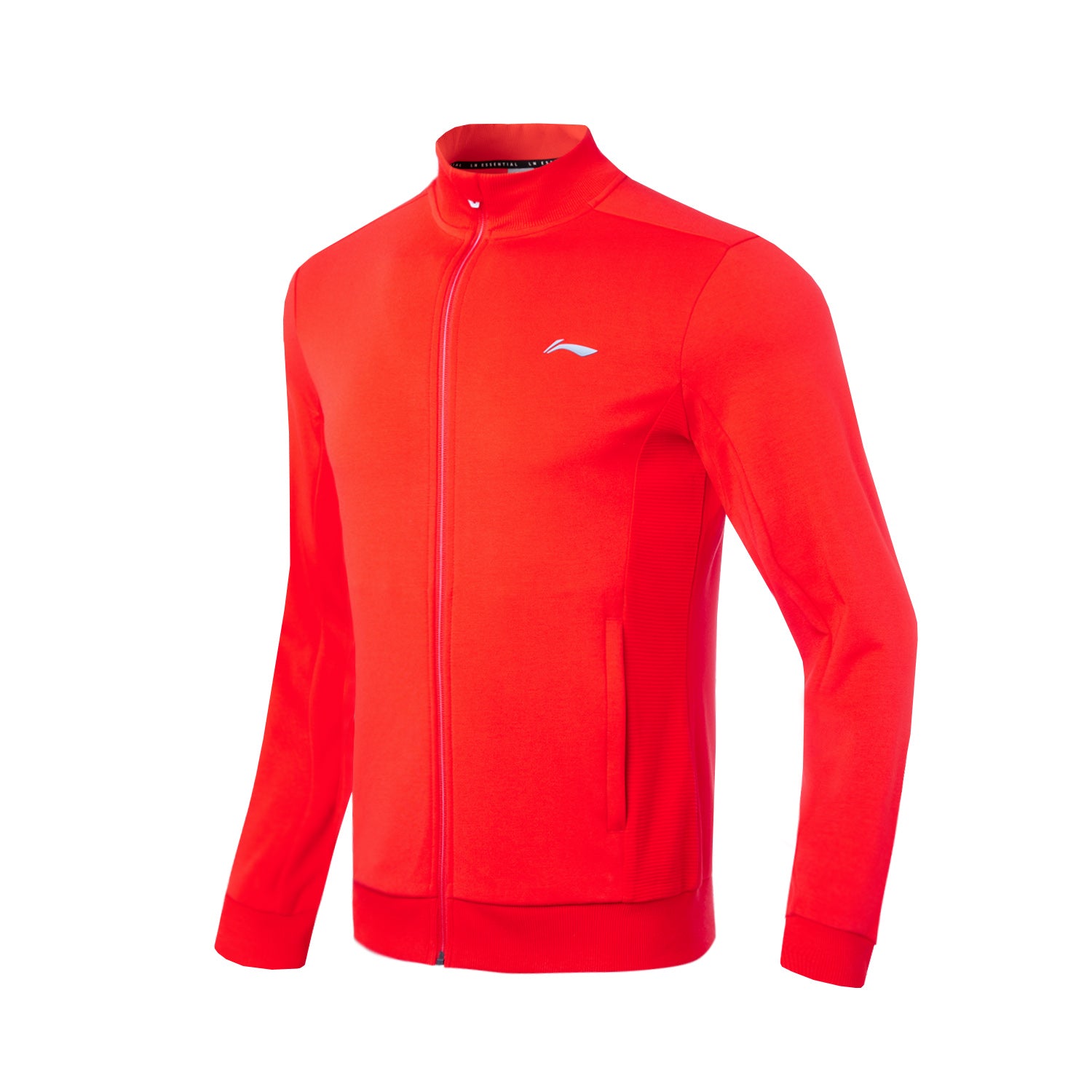 Unisex training jacket "Essential" red - AWDQ471-3