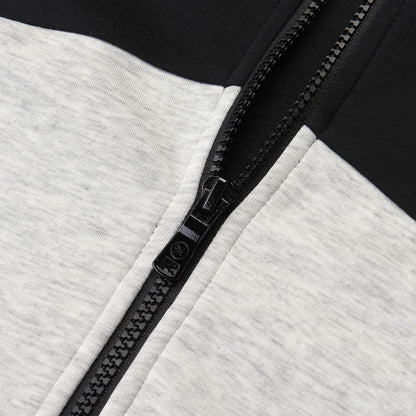 Unisex Hoodie-Pullover "Wade" hellgrau - AWDQ565-1