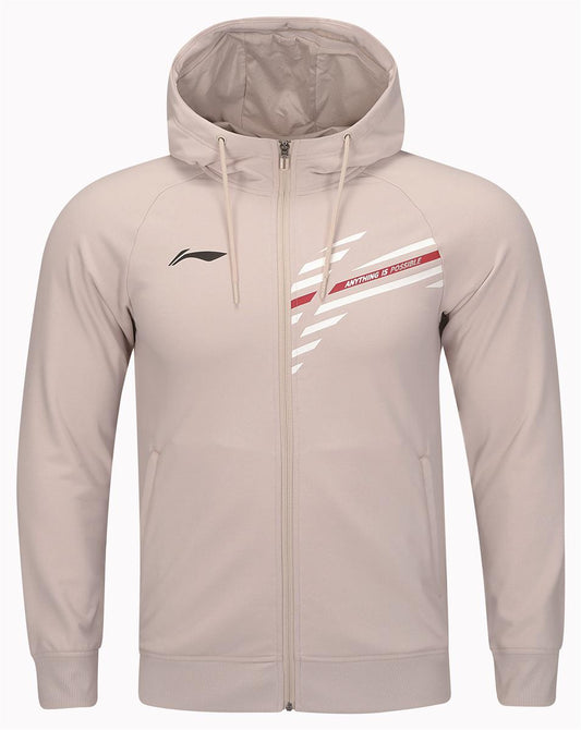 Herren Jacken-Hoody "Li-Ning Style" - grau - AWDT847-6