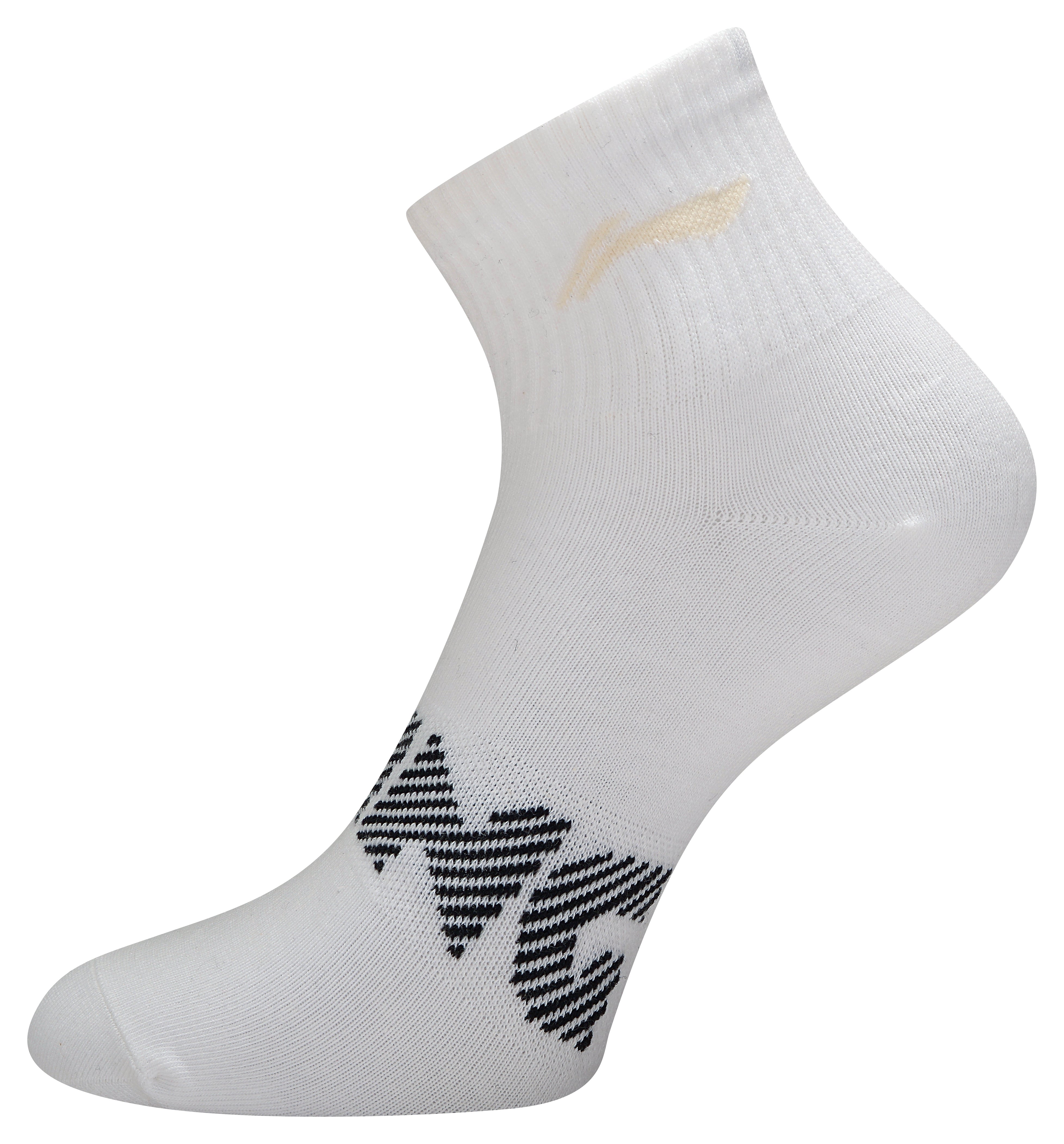 Unisex sports socks low-cut 3-pack "Classic" white/white - AWST111-3