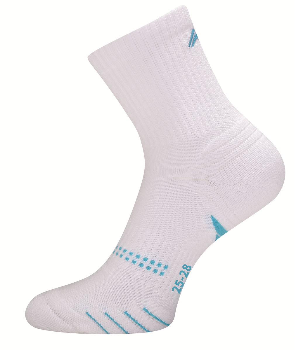 Men Sportsocks "Nexo'' white/lightblue - AWSV161-3