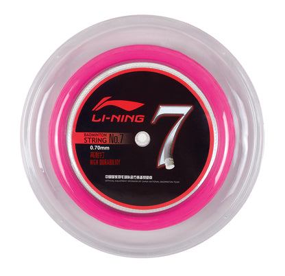 Badmintonsaite No.7 - 200m-Rolle - verschiedene Farben - AXJJ066