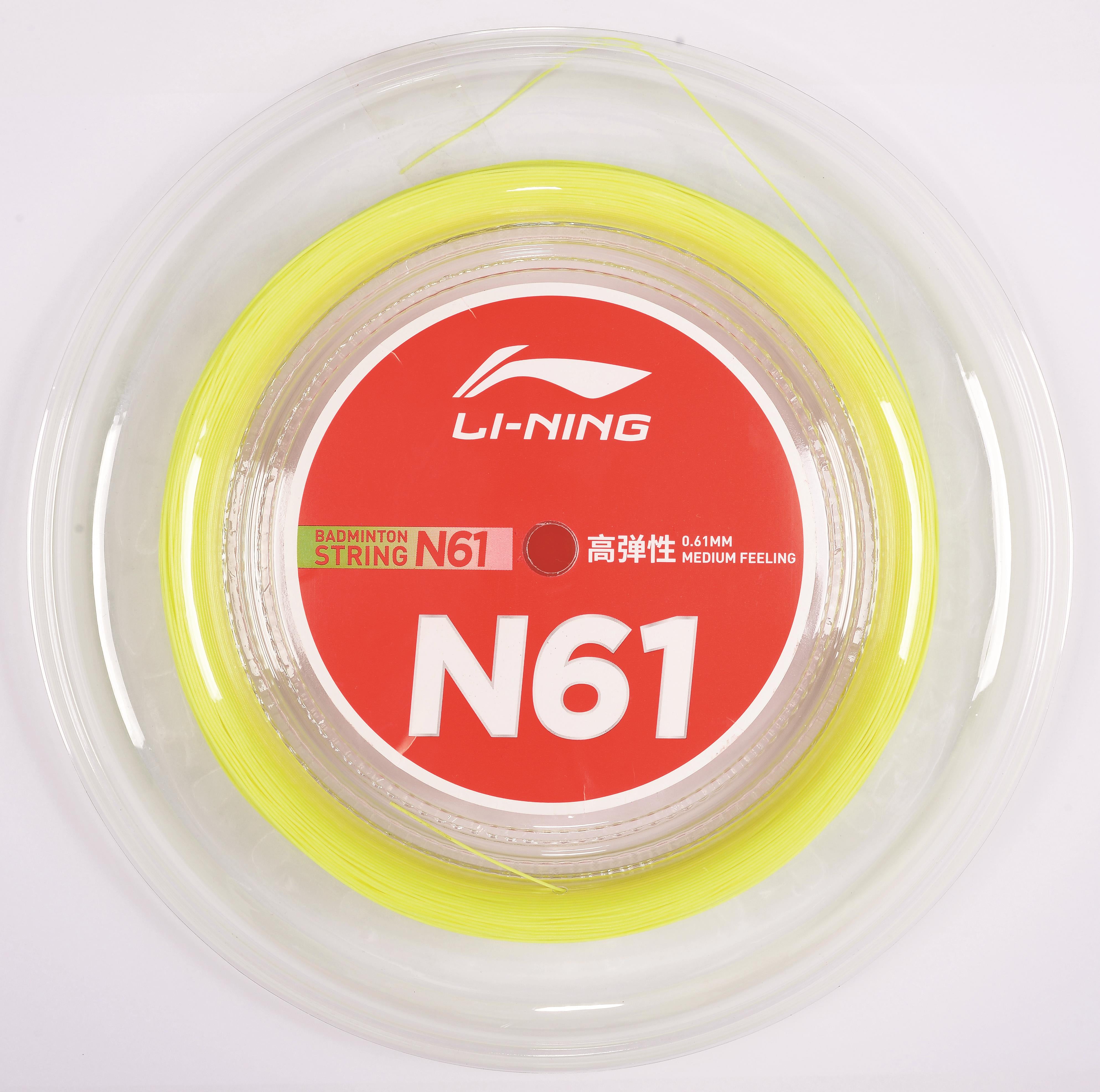 Badmintonsaite N61 Rolle mit 200m - verschiedene Farben - AXJS008