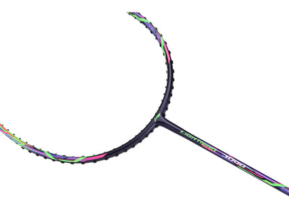 Badmintonschläger Lightning 3000 unbespannt Grün-Violett - AYPQ136-1