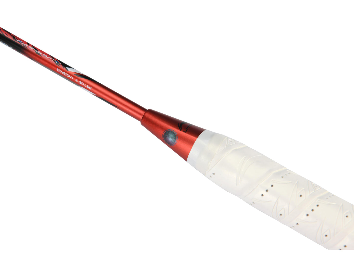 Badmintonschläger Lightning 2000 unbespannt Rot-Schwarz - AYPR010-1