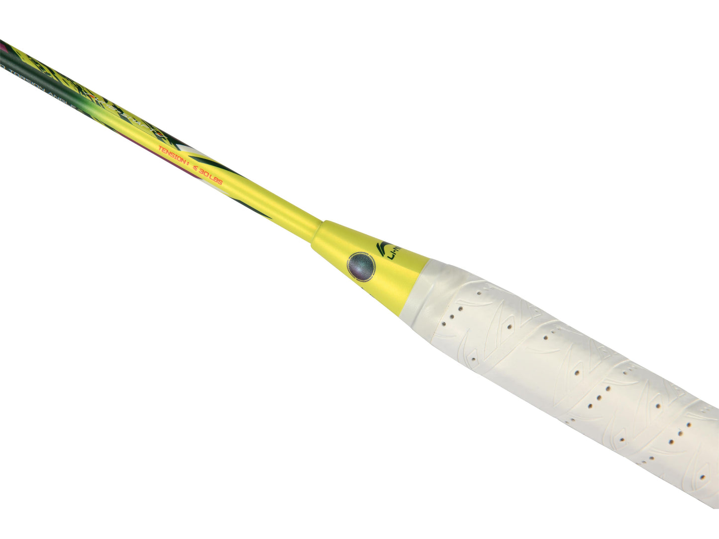 Badmintonschläger Lightning 2000 unbespannt Gelb-Grün - AYPR014-1