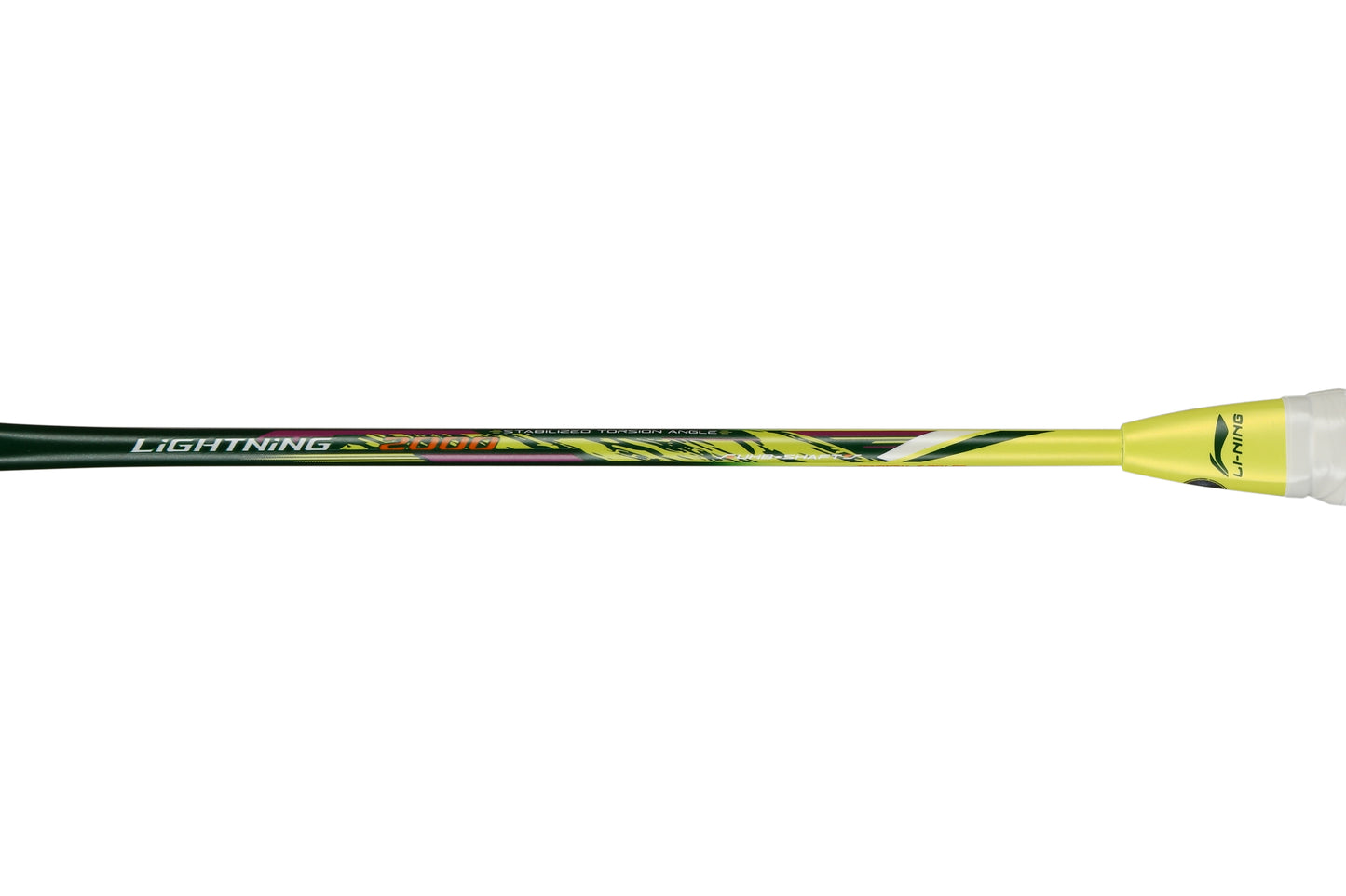 Badmintonschläger Lightning 2000 unbespannt Gelb-Grün - AYPR014-1