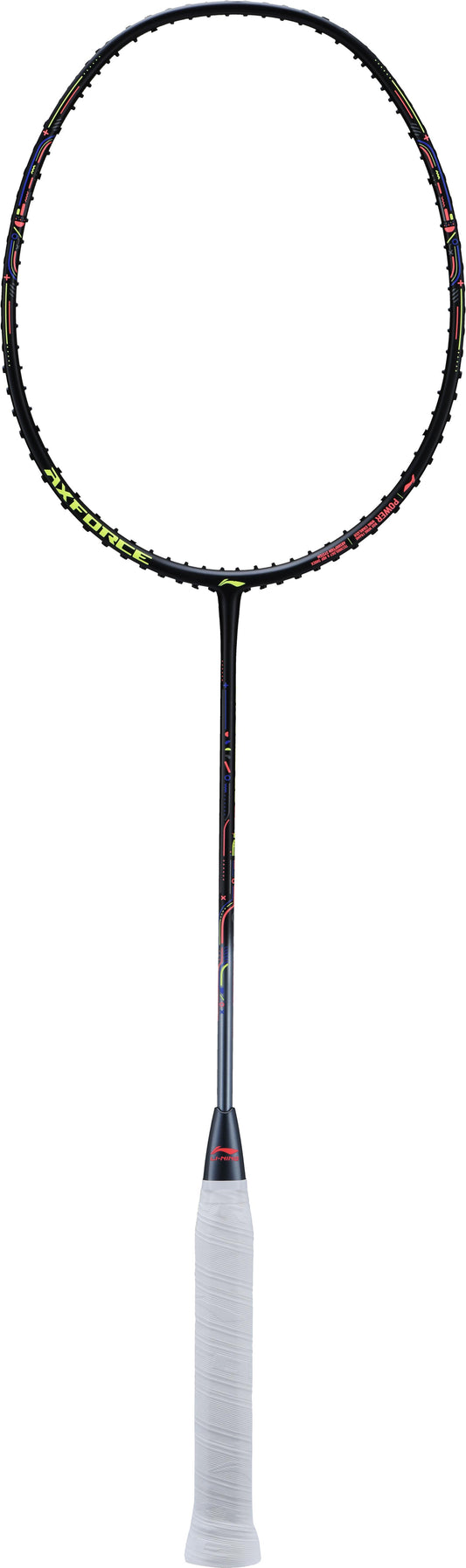 Badmintonschläger AXFORCE 80 JR (5U) unbespannt schwarz - AYPS083-1/AYPT297-5