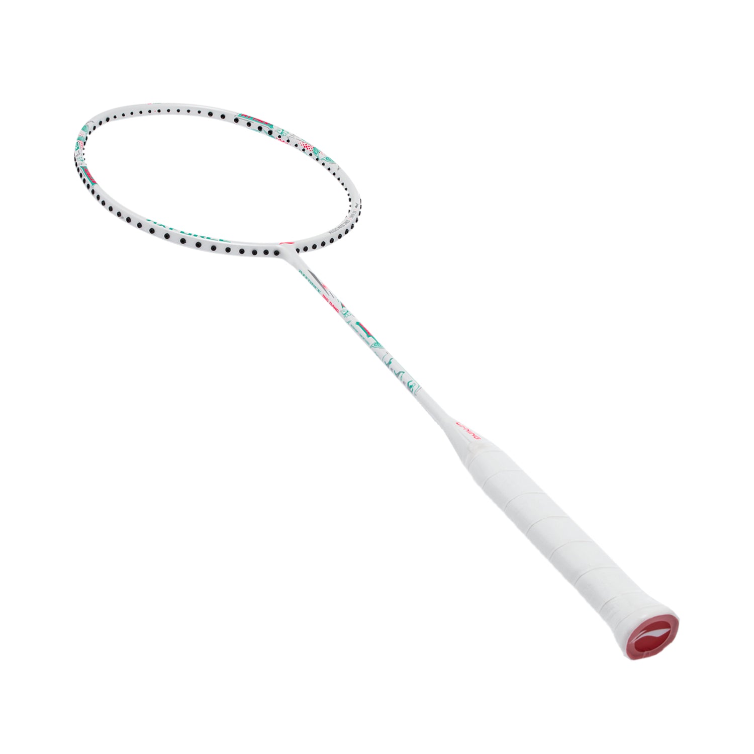 Badmintonschläger AXFORCE BIGBANG (7U) weiß - unbespannt - AYPS275-1