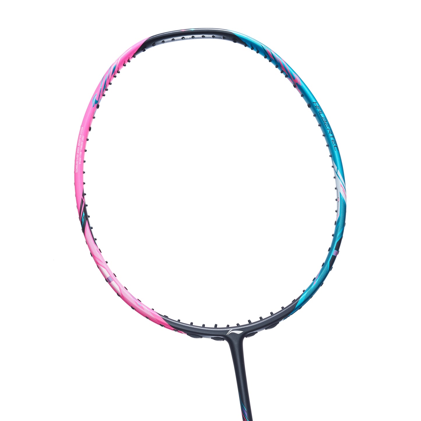 Badmintonschläger HalberTec 8000 (4U) Green/Pink - unbespannt  - AYPT369-4