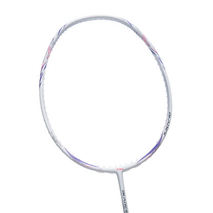 Badmintonschläger BladeX 600 (4U) White - Lilac - unbespannt  - AYPV015-4