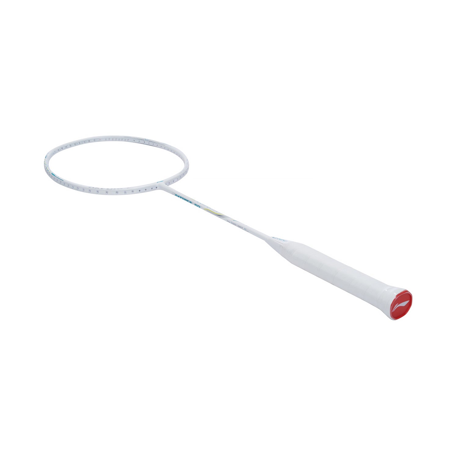 Badmintonschläger AXFORCE 60 (4U) White - unbespannt - AYPT053-1