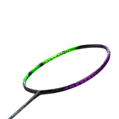 Badmintonschläger HalberTec 9000 (4U) G6 - Grün/Lila - unbespannt  - AYPU021-46