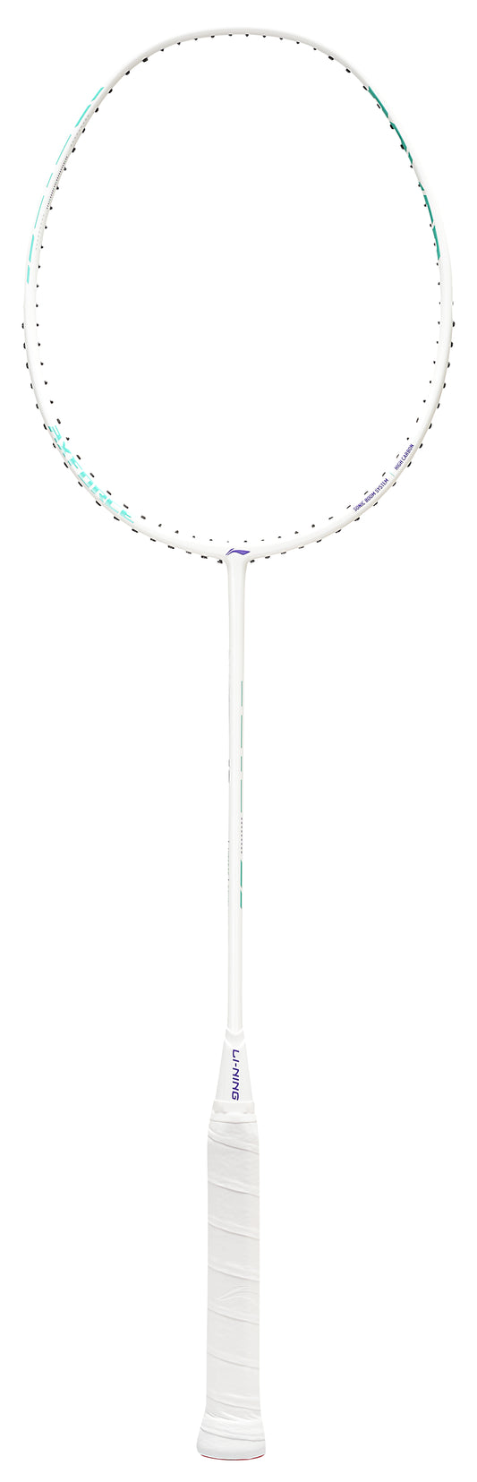 Badmintonschläger AXFORCE 10 (5U) weiß bespannt - AYPU105-50