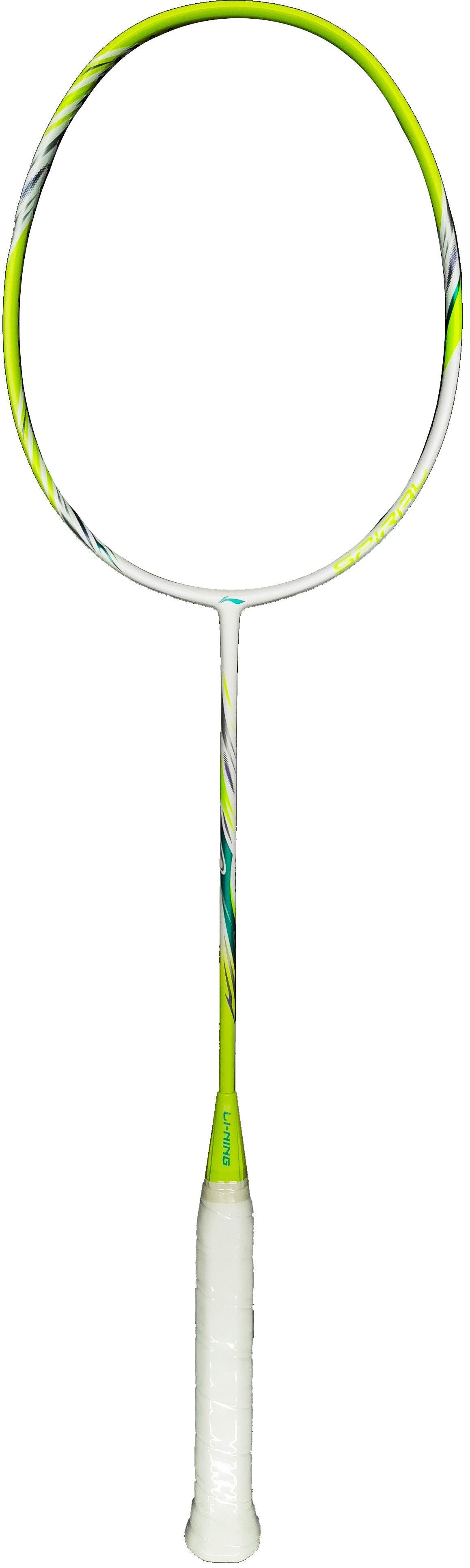 Badmintonschläger BladeX Spiral (5U) - grün - unbespannt - AYPV013-5