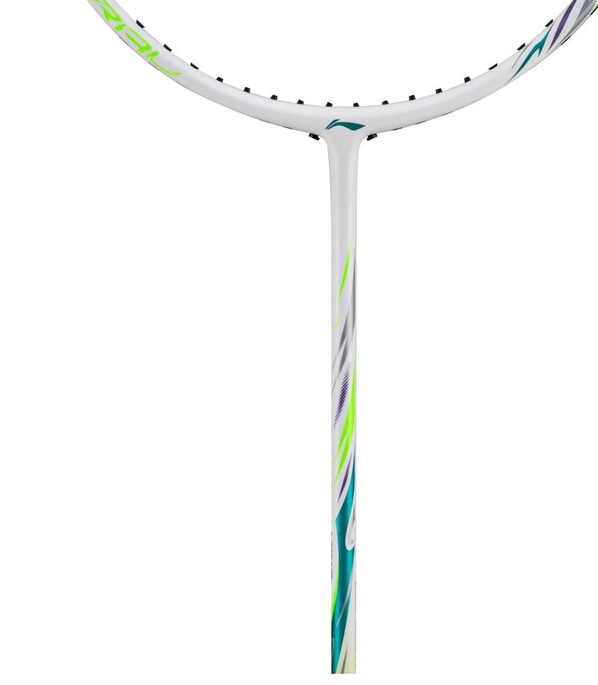 Badmintonschläger BladeX Spiral (5U) - grün - unbespannt - AYPV013-5