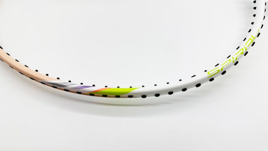 Badmintonracket BladeX Spiral (4U) - beige - unstrung - AYPV017-4
