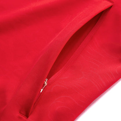 Unisex Trainingsjacke China Team "Cloud-Dragon" - rot - AYYU013-2