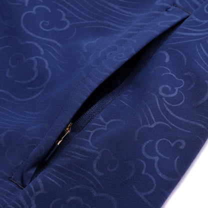 Unisex Trainingsjacke China Team "Dragon" - blau - AYYU015-3