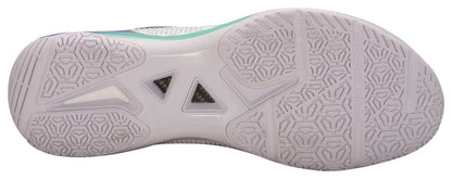 Unisex Badminton Shoe Donner 2 - white/purple - AYZU015-1