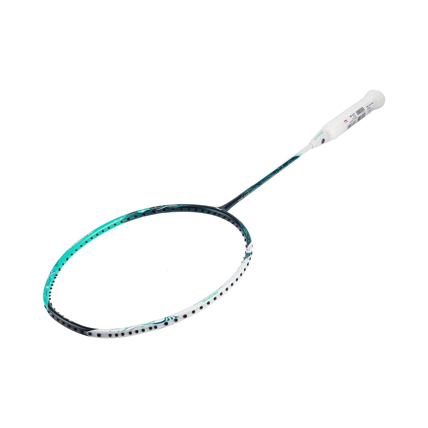 Badmintonschläger HalberTec 6000 (4U) - Weiß/Grün - unbespannt - AYPU007-4