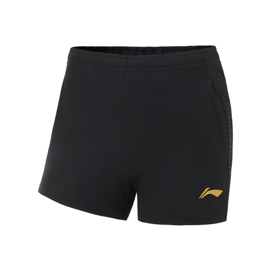 Tischtennis Kinder Short - schwarz - AAPV058-1
