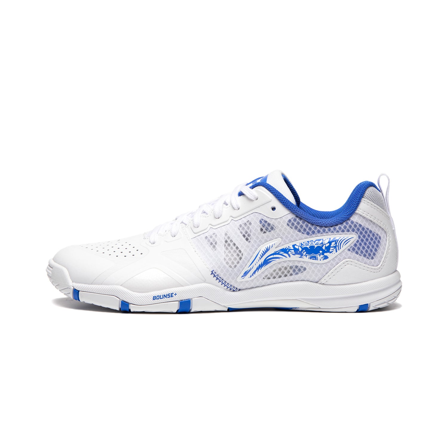 Tischtennis Schuh Hawk Eye 2.0 Pro - ''Keramik'' Limited Edition weiß/hellblau - APPU023-9