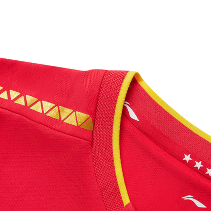 Tischtennis China National-Team Wettkampftrikot 2025 rot - AAYV097-1