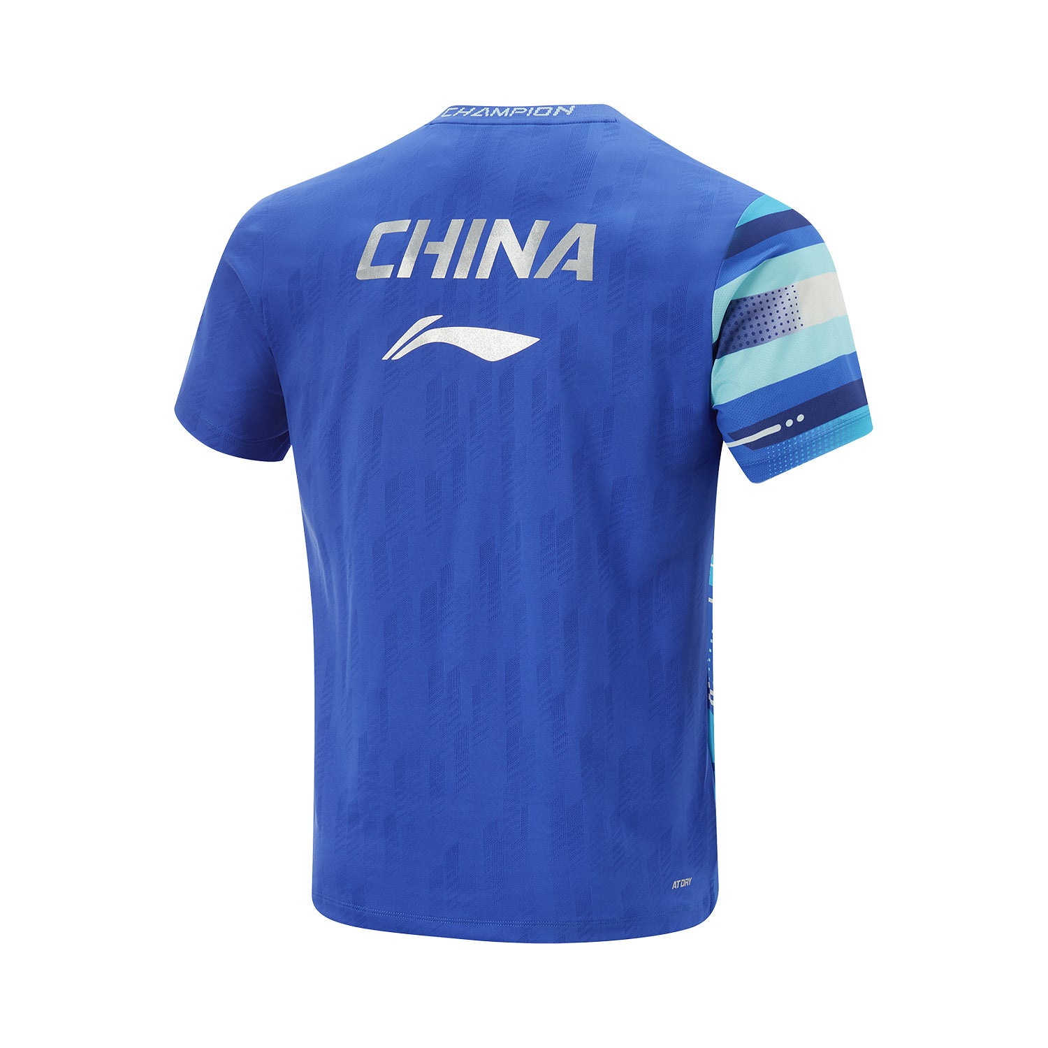 Tischtennis China National-Team Wettkampftrikot 2025 hellblau - AAYV085-21 with China+Li-Ning Logo