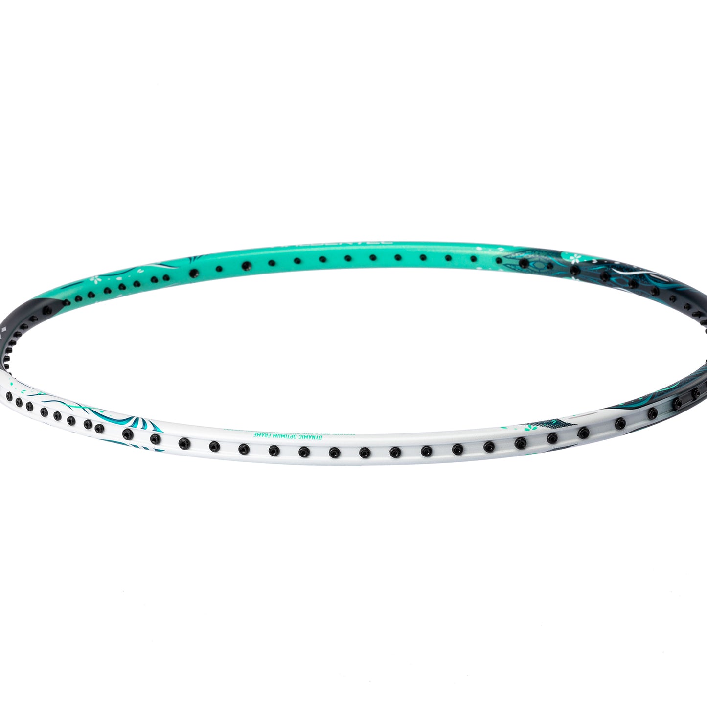 Badmintonschläger HalberTec 6000 (4U) - Weiß/Grün - unbespannt - AYPU007-4