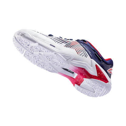 Unisex Badmintonschuh Donner Pro weiß/blau - AYAT009-3