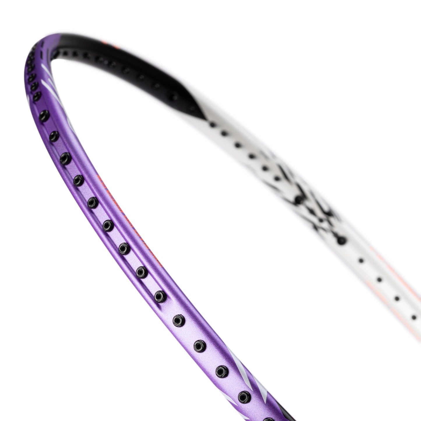 Badmintonschläger HalberTec 1000 (5U) schwarz/lila - unbespannt  - AYPV021-5