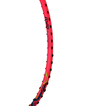 Badmintonschläger HalberTec Motor (3U) schwarz/neon-pink - unbespannt  - AYPU075-3