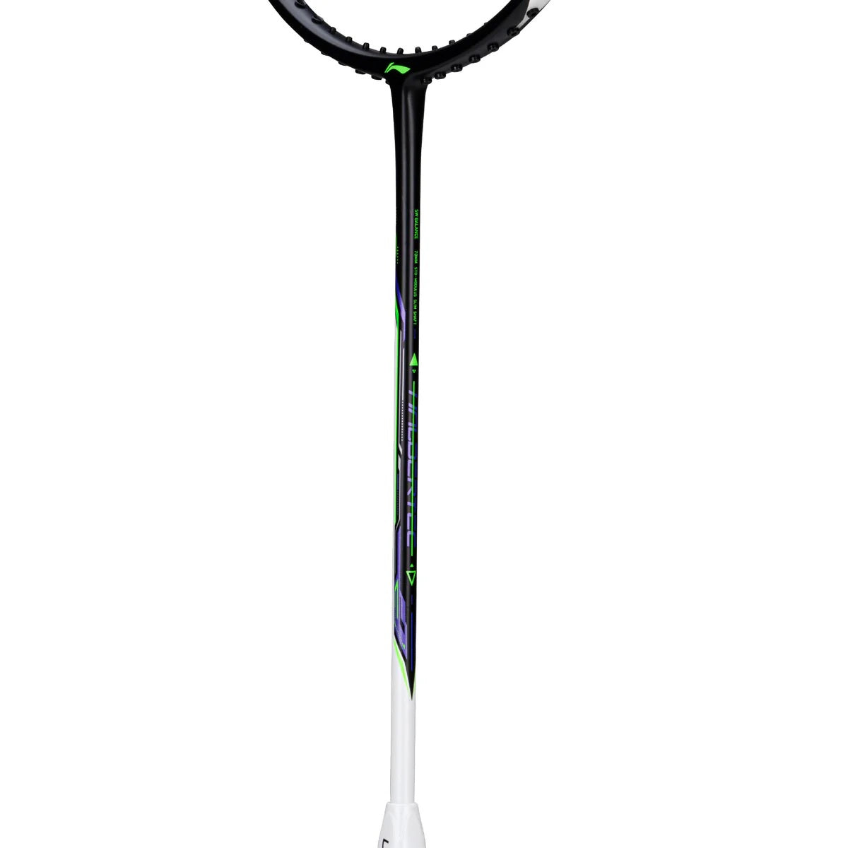 Badmintonschläger HalberTec Motor (5U) schwarz/weiß - unbespannt  - AYPU073-5