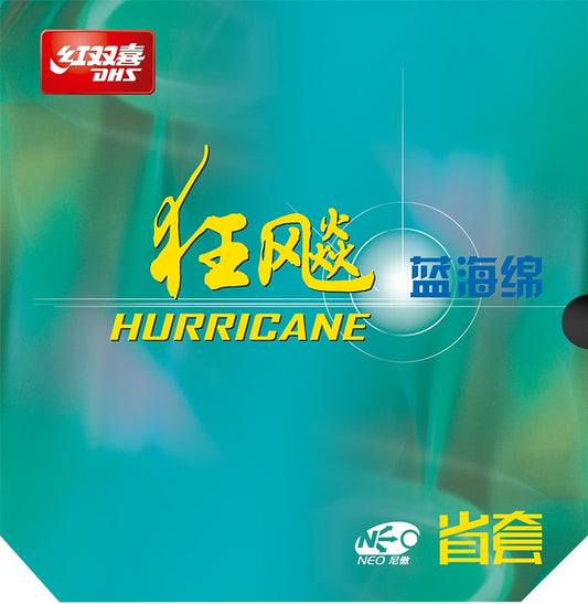 N,SH3-L-DHS Hurricane 3 Provincial edition 2,15mm 39 Schwarz (Blau Schwamm) DXDJ003-1