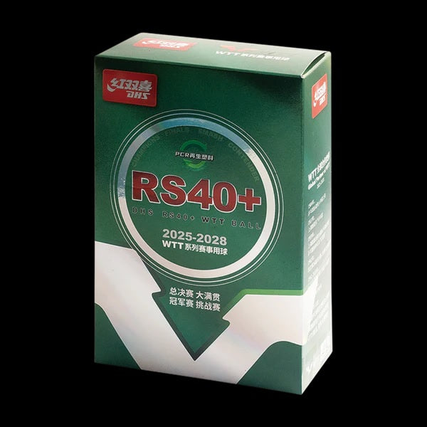 DHS Tischtennisball RS40+ WTT Weiß (6 Pack) DXAV002-2