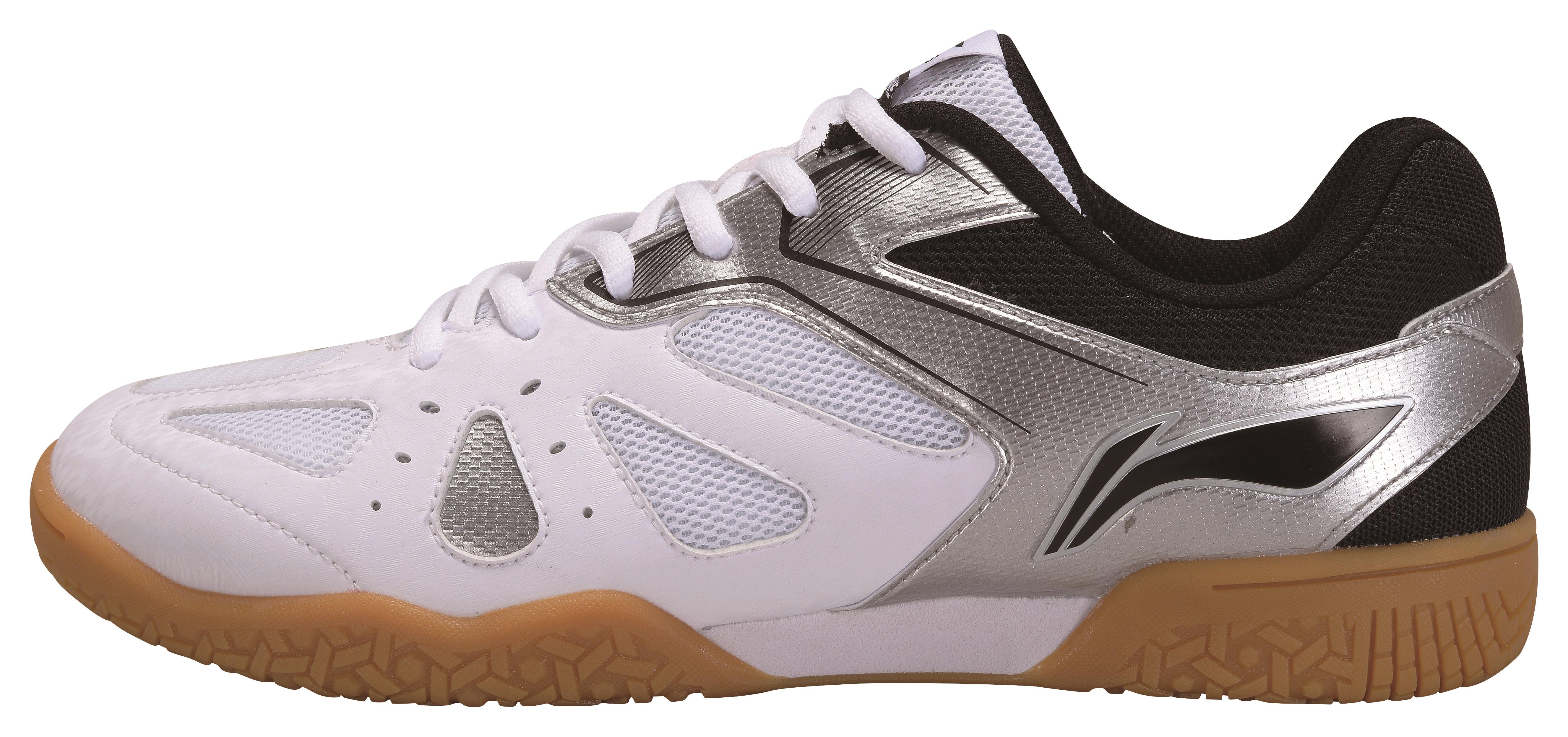 Men's table tennis shoe Hawk Eye - white/black - APTP003-3