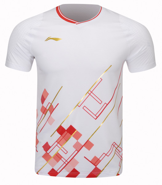 Herren Sportshirt "China Youth Team" Ltd. weiß - AAYT015-1