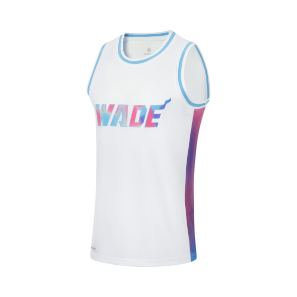 Unisex Basketball-Competition Top "Wade-Style" weiß - AAYT051-4