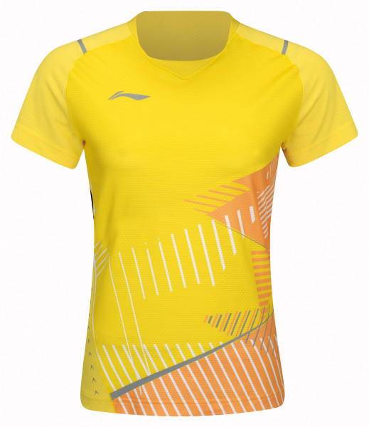 Damen Sportshirt "International Team Forms" Ltd. gelb - AAYT018-5