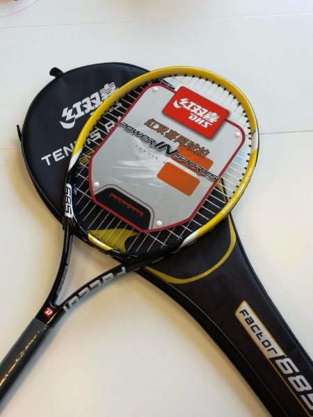 DHS Tennis Racket Schläger "Factor 685" orange/schwarz