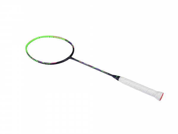 Badmintonschläger Lightning 3000 unbespannt Grün-Violett - AYPQ136-1