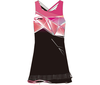 Damen Kleid "Internationale Spieler" schwarz limited - ASKS824-4