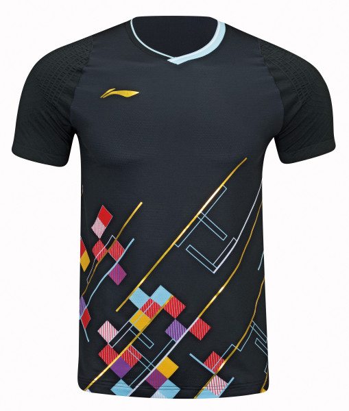 Herren Sportshirt "China Youth Team" Ltd. schwarz - AAYT015-3
