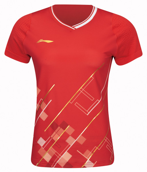 Damen Sportshirt "China Youth Team" Ltd. rot - AAYT016-2